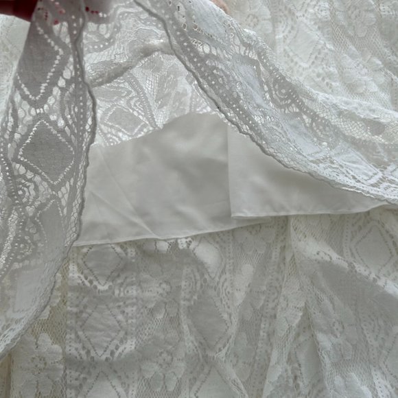 BoHo White Bathing Suit cover - Picture 5 of 6